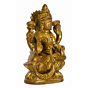 Brass Laxmi Sitting Idol KBH01502