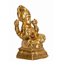 Brass Laxmi Sitting Idol KBH01506