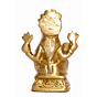 Brass Laxmi Sitting Idol KBH01506