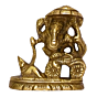 Brass Ganesha Rath Idol KBH01512