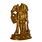 Brass Panchmukhi Hanuman Small Idol KBH01530