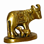 Brass Cow with Vachedu Small Idol KBH01578