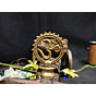 Brass Om Round Kaman Small Idol KBH01627