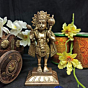 Brass Hanuman Standing Mid Idol KBH01653
