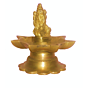 Brass Ganesha Divi Small KBH01672