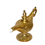 Brass Aladin Chirag with Oil Lamp MidKBH01695