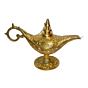 Brass Aladin Chirag with Oil Lamp MidKBH01695