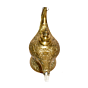 Brass Aladin Chirag with Oil Lamp MidKBH01695