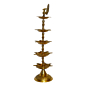 Brass Peacock Divi 5 Step Big KBH01699