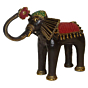 Large Brass Elephant Figurine KBH01817