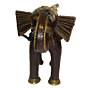 Large Brass Elephant Figurine KBH01817