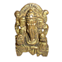 Brass Ganesha Sitting Small Idol KBH02323