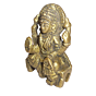 Brass Laxmi Sitting Small Idol KBH02324
