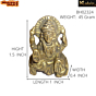 Brass Laxmi Sitting Small Idol KBH02324