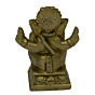 Brass Ganesha Sitting on Bajath Idol KBH02574