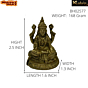 Brass Laxmi Sitting on Kamal Idol KBH02577