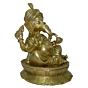 Brass Ganesha Mid Idol KBH02583
