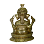 Brass Ganesha Mid Idol KBH02583