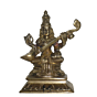 Brass Sarasvati Sitting Mid Idol KBH02604