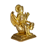 Brass Brahmani Maa Sitting Mid Idol KBH02607