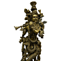 Brass Standing Krishna Med Idol KBH02622