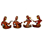 Brass Musical Set Med KBH02623
