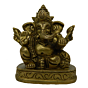 Brass Takiya Ganesha Sitting med 3 Inch KBH02628