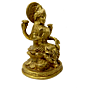 Brass Kamal Sitting Laxmi Devi Medium Idol KBH02633