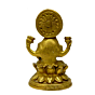 Brass Kamal Sitting Laxmi Devi Medium Idol KBH02633