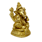 Brass Sitting Ganesha Idol KBH02638