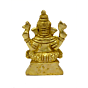 Brass Sitting Ganesha Idol KBH02638