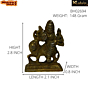 Brass Ambe Maa Small Idol KBH02694