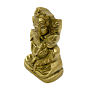 Brass Pan Shape Ganesha Mid Idol KBH02696