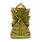 Brass Pan Shape Ganesha Mid Idol KBH02696