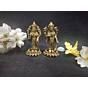 Brass Vishnu Laxmi Pair Mid Idol KBH02697