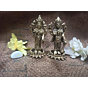 Brass Vishnu Laxmi Pair Mid Idol KBH02697
