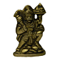 Brass Pahad Hanuman Idol Mid KBH02753