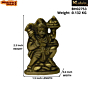 Brass Pahad Hanuman Idol Mid KBH02753
