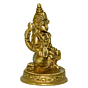 Brass Laxmi Sitting Small Idol KBH02768