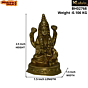 Brass Laxmi Sitting Small Idol KBH02768