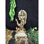 Brass Big Peacock with Kartikey Standing Idol KBH02836