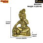 Brass Bal Krishna Medium Idol KBH02843
