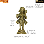 Brass Standing Hanuman Medium Idol KBH02844