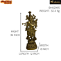 Brass Krishna Big Idol KBH02995