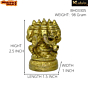 Brass Panchmukhi Ganesha Idol KBH03305