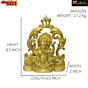 Brass Ganesha Idol KBH03359