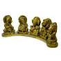 Brass Ganesha Musical Set KBH03364