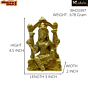Brass Kaman Laxmi Idol KBH03397