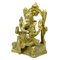 Brass Kaman Ganesha Idol KBH03398