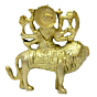 Brass Ambe Maa Statue Idol KBH03403